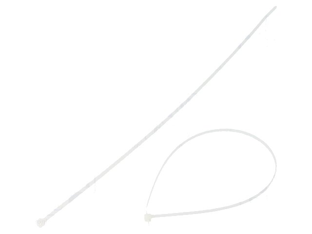 Kabelbinder; L: 368mm; W: 3,7mm; polyamide; 178N; natuurlijk Kabelbinder; L: 368mm; W: 3,7mm; polyamide; 178N; natuurlijk